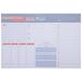 Magnetic Daily Planner Convenient Note Pads Fridge The Task Schedule Memo Notebook Paper Work Office
