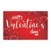 FNGZ 2024 Valentine s Day Gift Event & Party Valentine s Day Banner Happy Valentine s Day Background Cloth Banner Valentine s Day Party Flag Decoration Articles 90*150cm/35.4*59in