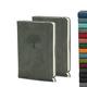 Small Hardcover Journal Notebook 2 Pack WERTIOO A6 Ruled Leather Pocket Notebook 5.7 x 4.3 inch 140 Pages Notebook with Pen Holder 100 gsm Thick Paper Journals for Women Men