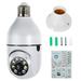 Wireless Security 360Â° 1080P IP Light Bulb Camera Wi-Fi IR Night Smart Home