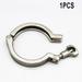 BUYISI 1.5 2 2.5 3 3.5 4 Stainless Steel Sanitary Tri Clamp Clamps Clover for Ferrule 1.5 inch