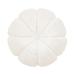 LOVIVER Round Throw Pillow Chair Seat Pad Hammock Chair Pad Seat Cushion Floor Pillow for Office Chair Home Meditation Indoor Outdoor white