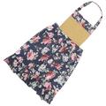 Gardening Apron with Dual Packets Floral Aprons Grill for Men Barbecue Serving Pretty Women s Polyester Man