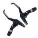 Bicycle Brake Handle Ultra-Light Aluminum Alloy Hand Brake Handle Brake Handle (Black)