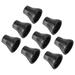 Golf Ball Retriever Grabber Putter Grip Suction Cup Pick Up Back Save Black 8 Pack