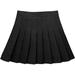 DanceeMangoos Toddler Pleated Skirt School Uniform Elastic Waist Skort Shorts Little Kid Girls Student Tennis Mini Scooter Skirt