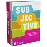 SUBJECTIVE A Personality Trivia Game for Family Game Night | Card Game for 3-6 Players| Board Game for Family Night | Card Game for Adults & Kids 10+