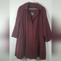 Burberry Jackets & Coats | Burberry Vintage Prorsum Button Down Trench Coat. Zip In Warmer Liner. Size 10. | Color: Red | Size: 10