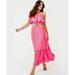 Lilly Pulitzer Dresses | Lilly Pulitzer Neon Pink Maxi Dress Love Potion | Color: Pink | Size: Xl