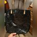 Michael Kors Bags | Michael Kors Black Patent Leather Signature Jet Set Ns Chain Tote Shoulder Bag | Color: Black | Size: Os