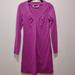 Athleta Dresses | Athleta Purple Senorita Long Sleeve V Neck Everywhere Dress Xs | Color: Purple | Size: Xs