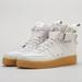 Nike Shoes | Nike Sf Air Force 1 Mid (Vast Grey) | Color: Gray/Tan | Size: 9