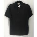 Burberry Shirts | Burberry Brit Mens Black Short Sleeves Polo Shirt Sz M (Runs Small) | Color: Black | Size: M