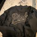 Pink Victoria's Secret Jackets & Coats | Bumper Jacket | Color: Black | Size: L