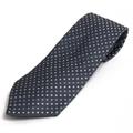 Louis Vuitton Accessories | Louis Vuitton Louis Vuitton Tie Dot Pattern Lv 100% Silk Gray | Color: Gray | Size: Os