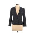 Ann Taylor Blazer Jacket: Short Gray Jackets & Outerwear - Women's Size 6