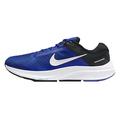 Nike Air Zoom Structure 24 Men's Road Running Shoes, Old Royal White Black Racer Blue, 6 UK