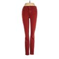 Gap Jeans - High Rise Skinny Leg Boyfriend: Red Bottoms - Women's Size 24 - Dark Wash