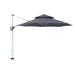 Arlmont & Co. Rosealie 129.92" Cantilever Umbrella Metal in Gray | 108.66 H x 129.92 W x 129.92 D in | Wayfair 040118A063DC4168B0A272D9F0023D1D