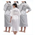 Robe de mariée argentée sexy pyjama pour se marier robe de mariée lingerie de mariage robe de