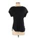 Calvin Klein Sleeveless Blouse: Black Polka Dots Tops - Women's Size Small