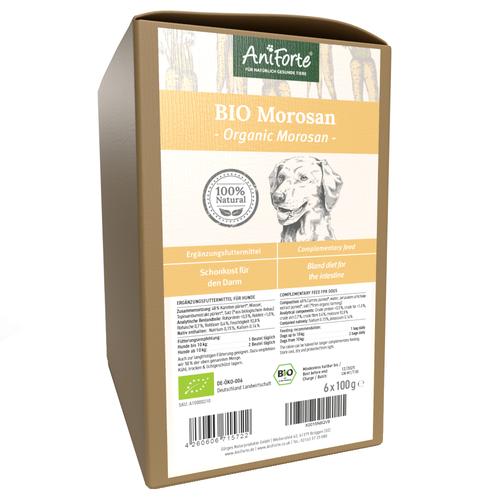 6x100g AniForte Bio Morosan Ergänzungsfutter für Hunde