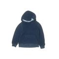 Lands' End Fleece Jacket: Blue Solid Jackets & Outerwear - Kids Girl's Size 8
