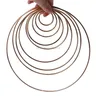 3.5-19cm anello acchiappasogni in metallo Macrame Craft Hoop accessorio acchiappasogni fai da te in