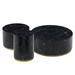 Set of 3 Marble Pattern Round Coffee Table side Table End Table Set for Living Room Fully Assembled