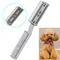 Dog Brush Stainless Steel Pet Hair Remover Set Dog Hair Trimmer Set Cat Comb with Knife Dog Grooming