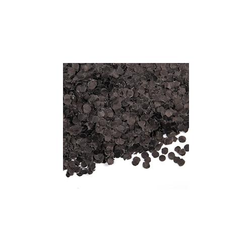 Konfetti Papier schwarz 100g