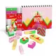 Weihnachten Advents kalender Box Make-up Set Lippenstift Lidschatten Concealer Kosmetik Geschenk box