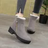HEIßE Frauen Stiefel Winter Schuhe Plus Größe Heißer Plattform Weibliche Warme Botas Mujer Booties