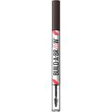 Maybelline Build-A-Brow 2-In-1 Brow Pen And Sealing Brow Gel Eyebrow Makeup For Real-Looking Fuller Eyebrows Ash Brown 1 Count