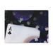 Ace of Clubs With Poker Chips Playing Card Canvas Wall Art for Home Decor Ready-to-Hang