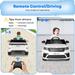 Emorefun 12V Kids Ride on Car Battery Powered Electric Vehicle Licensed Land Rover With Remote Control MP3 Player Rocking Pull Rod For Boys Girls Toy Gift White