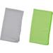 Set of 2 Evaporative Cooling Towels (Gray Green) Extra Long 40x12 Inch Chill Pat for Sports Workout Fitness Gym Yoga Running Pilates Golf Travel Camping & More