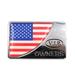AutoE Car Styling 3D Aluminum+Epoxy VIP USA Flag Logo Emblem Sticker Side Metal Decal Badge Auto Exterior Accessory