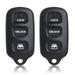 Key Fob Remote Replacement Fits for Toyota 4Runner 1999 2000 2001 2002 2003 2004 2005 2006 2007-2009/Sequoia 2001-2008 HYQ12BBX Keyless Entry Remote Control HYQ12BAN/HYQ1512Y/89742-35050(Pac