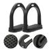 2pcs Horse Riding Stirrups Nonslip Stirrups Saddle Stirrup Horse Riding Accessories