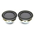 Trjgtas 2Pcs Audio Speaker 4Î© 5W 40mm 1.5 Inch Full Range Multimedia Speaker Loudspeaker DIY Sound Mini Speaker for Home Theater