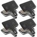 4 Pairs Bicycle Disc Brake Pads Bike Supply Portable Bicycles An Fittings Mountain High Performance