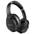 MPOW CVC8.0 Active Noise Cancelling Headphones Wireless Bluetooth Headset with Deep Bass & Microphone Foldable Earphones for Travel Office