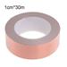 BAMILL 30 50M 5 6 10 20mm Copper Foil Tape Conductive Adhesive Shielding Guitar Repair