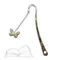 Abbraccia Luminous Metal Bookmark Art Crafts Collectible Practical Novelty Page Markers Portable for Book Accessories Writer Kids Teens B