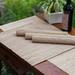 Natural Flavor,'Set of 5 Cotton and Fragrant Root Table Runner and Placemats'