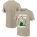 Men's Ripple Junction Tan NASA Shuttle Tree Topper Holiday Graphic T-Shirt