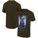 Men's Ripple Junction Olive Brown The Polar Express Holiday Graphic T-Shirt