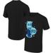 Men's Ripple Junction Black Elf Bye Buddy Holiday Graphic T-Shirt