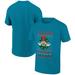 Men's Ripple Junction Turquoise Friends Central Perk Holiday Graphic T-Shirt